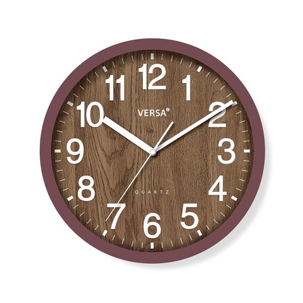 Wall Clock Versa Plastic 4,8 x 31 x 31 cm