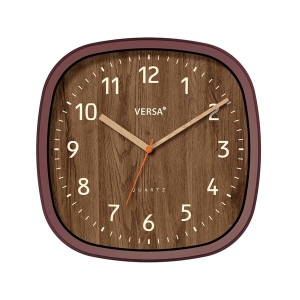 Wall Clock Versa Plastic 4,8 x 31 x 31 cm