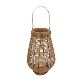 LED Lantern Versa Rattan