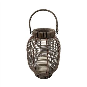 LED Lantern Versa Rattan