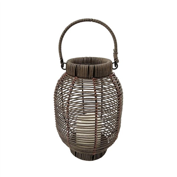LED Lantern Versa Rattan