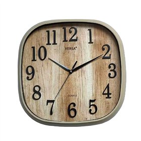 Wall Clock Versa Plastic 4,5 x 30 x 30 cm