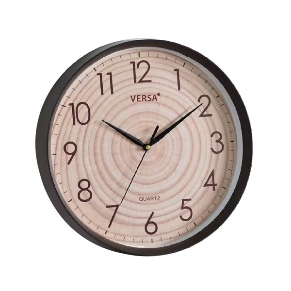 Wall Clock Versa Plastic 5 x 30,6 x 30,6 cm