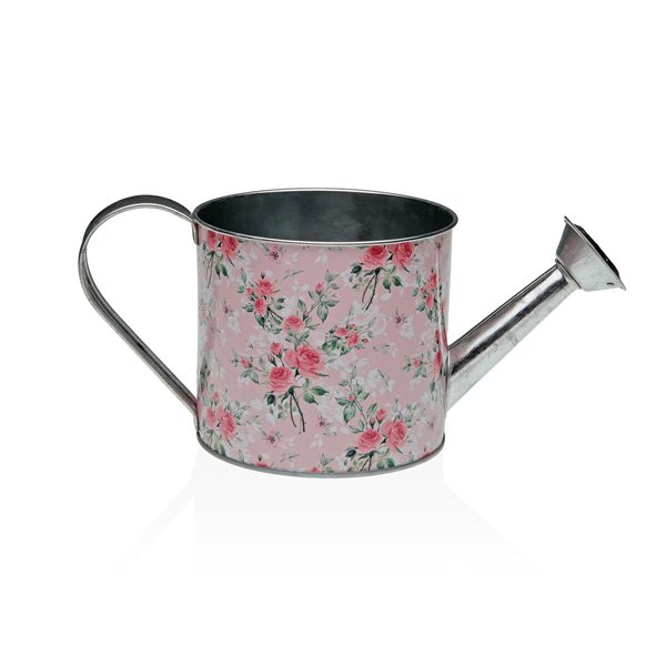 Watering Can Versa Pink Flowers