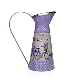 Vase Versa Lilac Metal Bicycle 16 x 28 x 22 cm