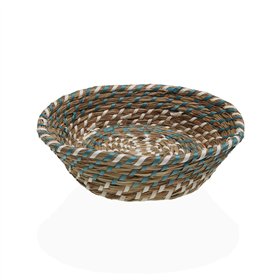 Multi-purpose basket Versa Textile Water hyacinth 25 x 8 x 25 cm