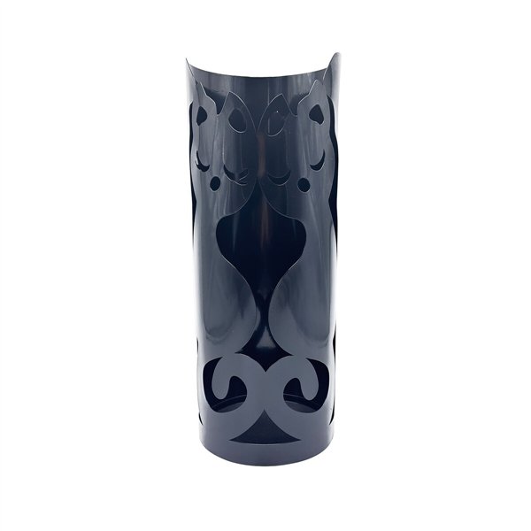 Umbrella stand Versa Black Cats 19 x 49 x 19 cm