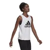 Women's Sleeveless T-shirt Adidas Bl Tk White