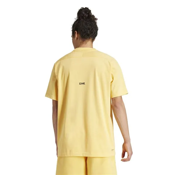 Men’s Short Sleeve T-Shirt Adidas Z.N.E. Yellow