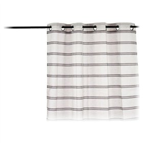 Curtain Gift Decor Grey 140 x 0,1 x 260 cm Net curtain Stripes