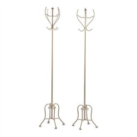 Coat rack Gift Decor Cream Metal 30 x 180 x 30 cm