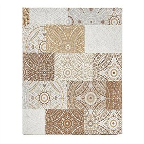 Tablecloth Kinvara Beige Thin canvas