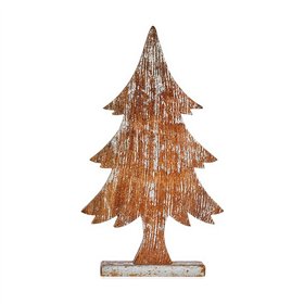 Christmas Tree Krist+ Brown Silver Wood 5 x 49,5 x 26 cm
