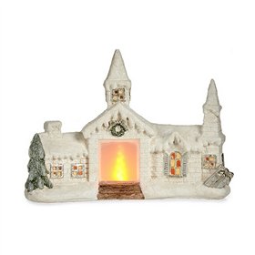 Decorative Figure Krist+ House Christmas 10,2 x 30,2 x 40 cm