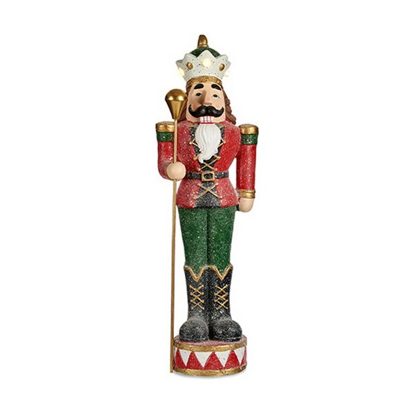 Nutcracker Krist+ Red Polyresin 20 x 86 x 28 cm Nutcracker LED Light