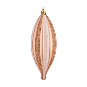 Christmas bauble Krist+ Copper Light Pink PVC 8,5 x 19 x 3 cm Streched