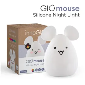 Night light Innogio GIOMOUSE 100 Multicolour Silicone