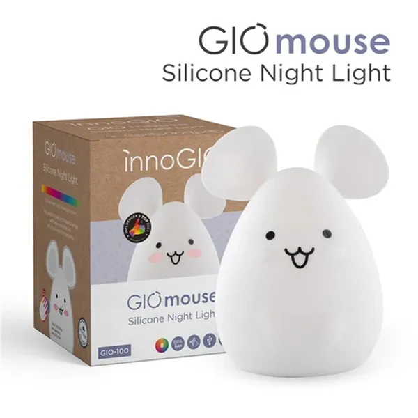Night light Innogio GIOMOUSE 100 Multicolour Silicone