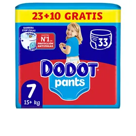 Disposable nappies Dodot Pants 33 Units