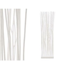 Folding screen Gift Decor Varas White Willow wood 50 x 185 x 12 cm