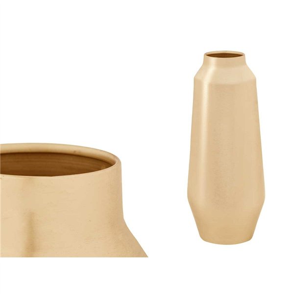 Vase Gift Decor Golden Iron 67 x 20 x 67 cm 20 x 67 x 20 cm