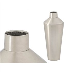 Vase Gift Decor Silver Iron 20 x 67 x 20 cm 67 x 21 x 67 cm
