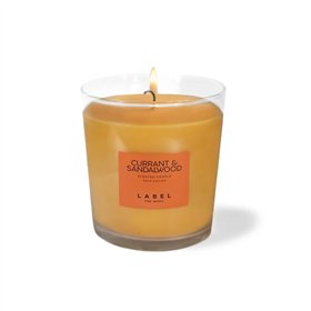 Scented Candle Label Redcurrant Sandalwood 220 g