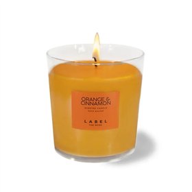 Scented Candle Label Orange Cinnamon 220 g