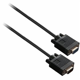 VGA Cable V7 V7N2VGAXT-10F-BK Black 3 m