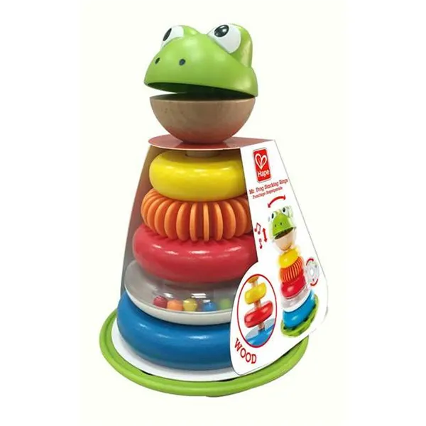 Stacking Blocks Hape Sr Frog Multicolour