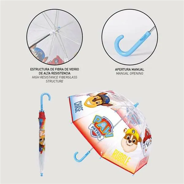 Umbrella The Paw Patrol Ø 71 cm 45cm