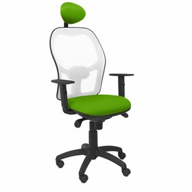 Office Chair with Headrest Jorquera Piqueras y Crespo BALI22C Green Pistachio
