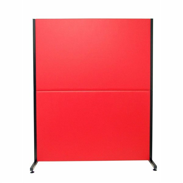 Folding screen Valdeganga Piqueras y Crespo 80SPRJ Red Imitation leather
