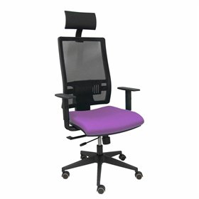 Office Chair with Headrest Piqueras y Crespo B10CRPC Lilac