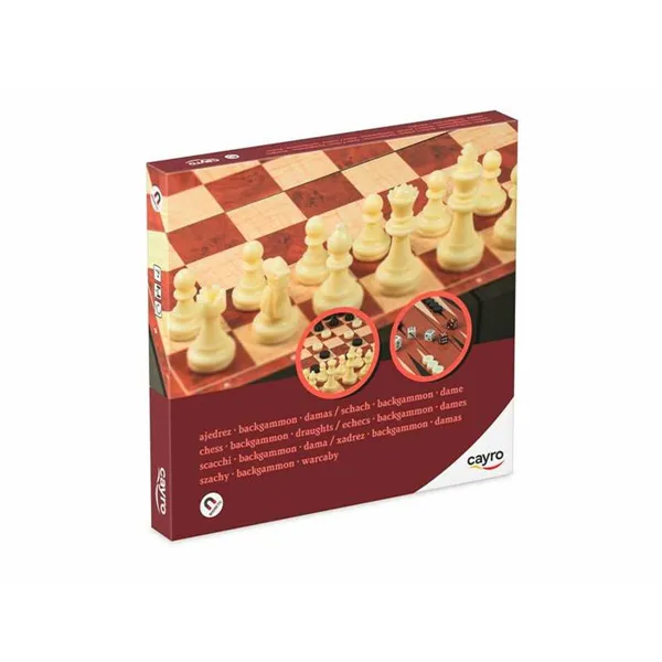 Set of 3 Board Games Cayro
