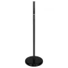 Toilet paper holder,Springos TS0002 metal stand, black