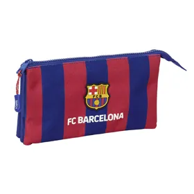 Triple Carry-all F.C. Barcelona 24/25 Maroon Navy Blue 22 x 12 x 3 cm