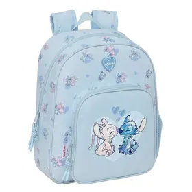 School Bag Lilo & Stitch Light Blue 28 x 34 x 10 cm