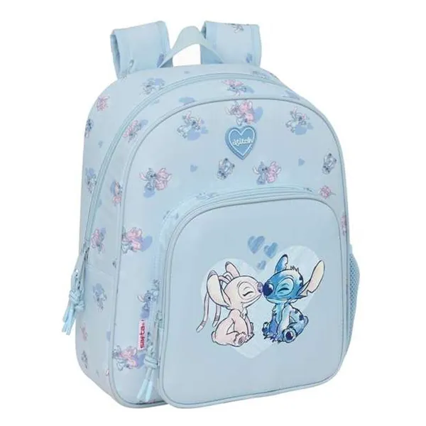 School Bag Lilo & Stitch Light Blue 28 x 34 x 10 cm