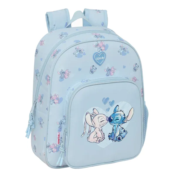 School Bag Lilo & Stitch Light Blue 28 x 34 x 10 cm