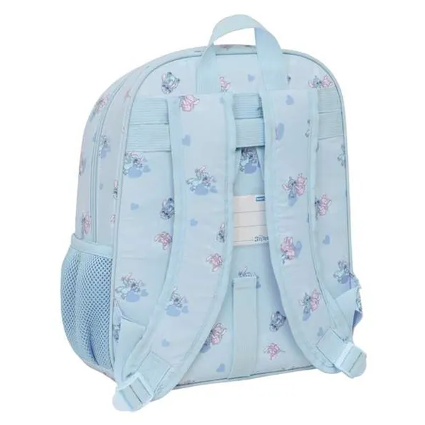 School Bag Lilo & Stitch Light Blue 28 x 34 x 10 cm