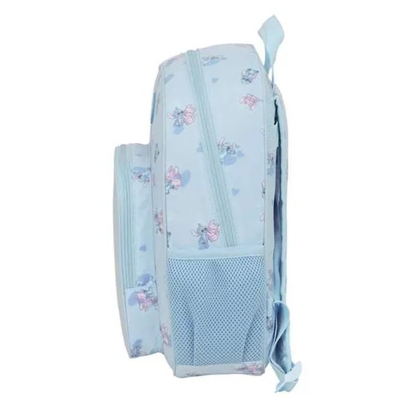 School Bag Lilo & Stitch Light Blue 28 x 34 x 10 cm