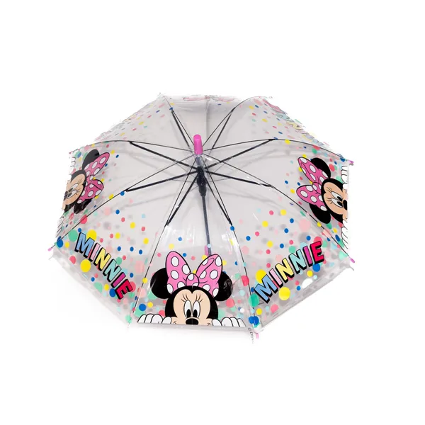 Umbrella Minnie Mouse Minty Pink