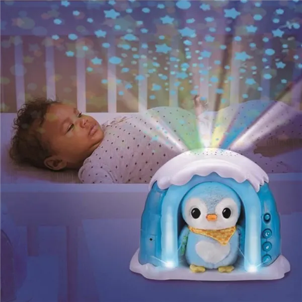 Night light Vtech Baby PENGUIN NIGHT Blue Plastic