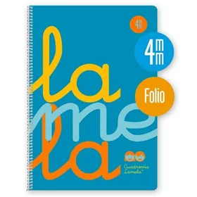 Notebook Lamela Fluorine Blue Din A4 5 Pieces 80 Sheets