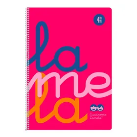 Notebook Lamela Pink Din A4 5 Pieces 80 Sheets