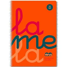 Notebook Lamela Fluor Orange Din A4 5 Pieces 80 Sheets