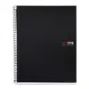 Notebook Miquelrius Micro perforated Graphite A4 5 Pieces