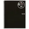 Notebook Miquelrius Micro perforated Black A5 (5 Units)