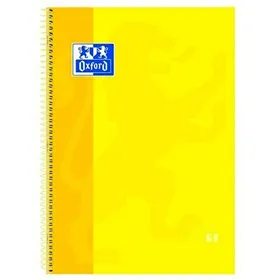 Notebook Oxford European Book Yellow A4 5 Pieces